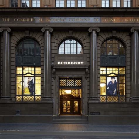 burberry sydney hours|burberry sydney flagship store.